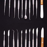 WANDIC - Herramientas para cuchillos de cera, 10 piezas, doble punta, para tallar cera, esculpir, detallar, cortar cerveza - Arteztik
