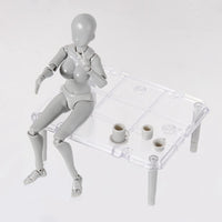 Aslion 2 piezas 2.0 figura de acción masculina femenina modelo para SHF Body Kun Doll PVC Body-Chan DX Set (macho y hembra) - Arteztik