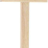 Juvale - Cruz de madera sin terminar para decoración del hogar (2 unidades) - Arteztik