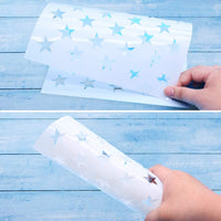 Koogel - Plantilla de plástico para plantilla de 3 tamaños, diseño de bandera americana de 13/50 estrellas, para planificador, cuaderno, madera, pared, graffiti, tarjetas, manualidades, dibujo, pintura y proyectos - Arteztik

