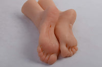 Pies de silicona para maniqui, maniqui, maniqui, maniquí femenino, 1 par, sandalias y calcetines, diseño de calcetines - Arteztik
