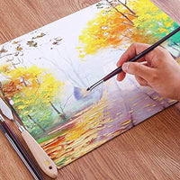 HappyHapi - Lote de 20 paneles de lienzo en blanco de 8.7 x 11.8 in para pintura, tableros de lona de calidad profesional sin ácidos, 100% algodón con núcleo de tablero reciclado - Arteztik
