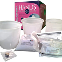 Artmolds Pro Life Molding & Hand Casting Kit | Completamente seguro y no tóxico | Fundido de 1 a 4 manos simultáneamente | Ideal para fundición familiar - Arteztik