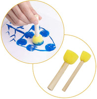 AUEAR - Juego de 40 esponjas redondas de espuma para niños - Arteztik
