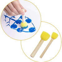 AUEAR - Juego de 40 esponjas redondas de espuma para niños - Arteztik