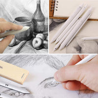 Koogel 22 herramientas de sombreado para dibujar, herramientas de dibujo para estudiantes, artistas, dibujos, mezclas, broches para estudiantes, artistas, herramientas de dibujo de carbón vegetal - Arteztik
