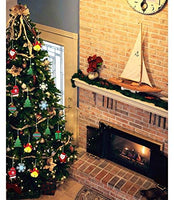 50 adornos de madera sin terminar para decoración navideña y manualidades, 10 estilos de madera sin terminar para decoración de Navidad y manualidades - Arteztik
