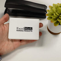 ExcelMark - Almohadilla de tinta para sellos de goma 2-1/8 por 3-1/4 pulgadas - Arteztik