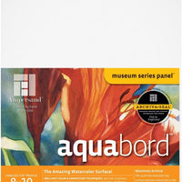 Ampersand Aquabord Panel para acuarela y gouache, 7/8 pulgadas de profundidad, 8 x 10 pulgadas (CBTC0810) - Arteztik