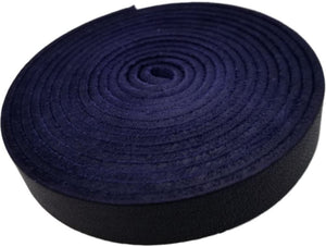 Correas de piel TOFL para artesanías, 4 onzas 1/6" de grosor, 1/2" de ancho y 72" de largo - Arteztik