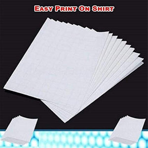 20 piezas de papel de transferencia de calor fácil de hacer para hacer tu propia camiseta en cuestión de minutos. - Arteztik