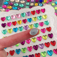 365pcs Joyas PegatinasGem Pegatinas Rhinestone para Artesanías Etiqueta Gemas Autoadhesivas Bling Joyas - Arteztik