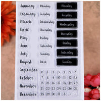 KWELLAM - Sellos transparentes para decoración de tarjetas y álbumes de recortes - Arteztik