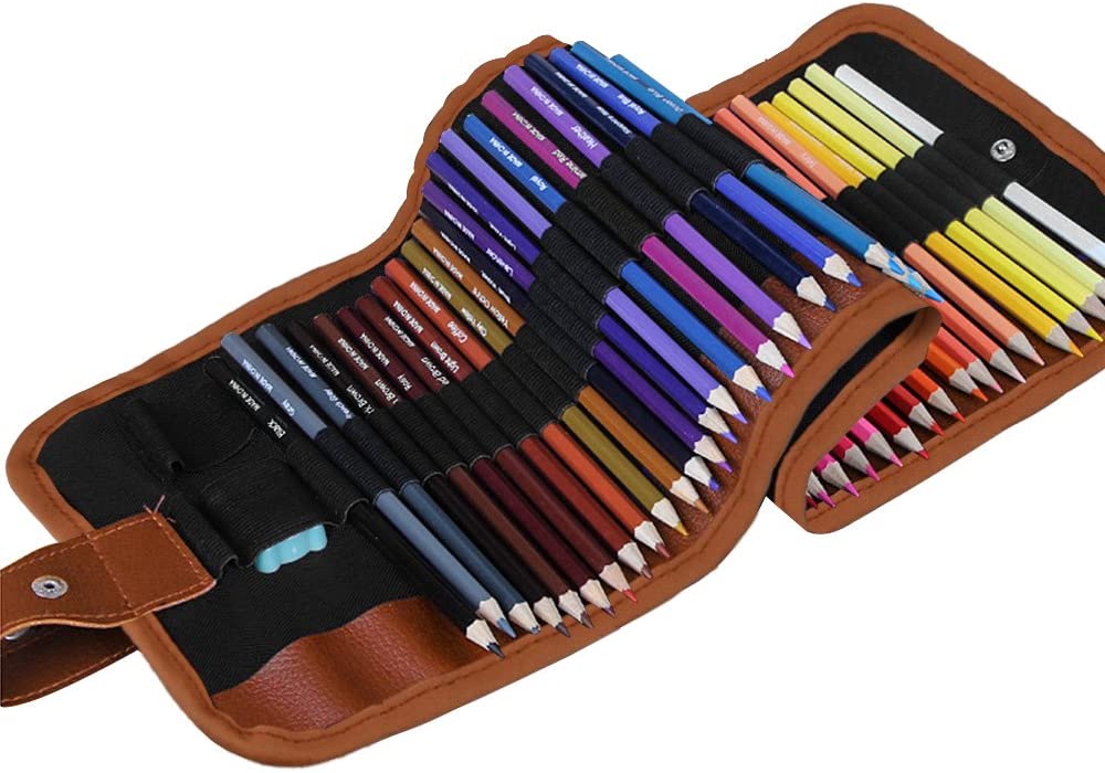 50 Lápices de Colores Profesionales Juego de Lápices para Dibujo