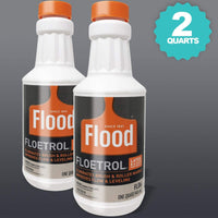 Floetrol - Medio para pintura acrílica | Botellas de 1 cuarto de galón (paquete de 2) | Aditivo Flotrol inundación | Paquete de 20 varillas de mezcla de madera Pixiss - Arteztik
