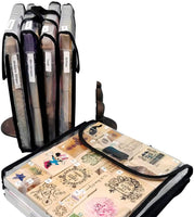 totally-tiffany sello, almacenar y Go Bolsa doble cara, 9 x 11,5 x 2 Pulgadas - Arteztik
