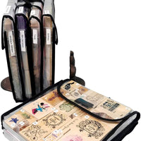 totally-tiffany sello, almacenar y Go Bolsa doble cara, 9 x 11,5 x 2 Pulgadas - Arteztik