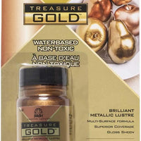 FolkArt Treasure - Pintura (1.9 fl oz), color oro rosa - Arteztik