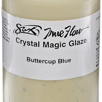 Sax True Flow Crystal Magic Glaze, Buttercup Azul, 1 pinta - Arteztik