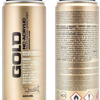 Montana Cans Montana Gold - Pintura en aerosol (13.5 fl oz), color negro - Arteztik