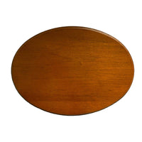 Luna Bean - Base de madera para plataforma, acabado semibrillante, para kits de fundición, placa de madera maciza, circular redonda de 6.0 in - Arteztik
