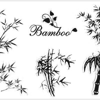 Sellos de silicona transparente de bambú para manualidades, álbumes de recortes, decoración de fotos, bricolaje, tarjetas, etc., Style 1, M - Arteztik