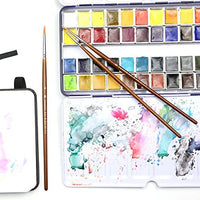 Transon Detail - Pinceles para pintura acrílica, gouache, aceite, tempera y pintura facial (7 unidades) - Arteztik
