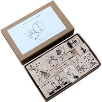 Doraking - Juego de sellos para álbum de recortes, diseño vintage - Arteztik