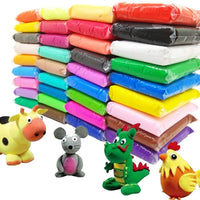 Arcilla mágica de 36 colores de la naturaleza del color DIY de la arcilla seca del aire con las herramientas como mejor regalo para los niños juguete para los niños - Arteztik
