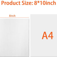 Lona para pintura, paquete de 12 unidades, lienzos para artistas de 7.9 x 9.8 in para pintura, perfecto para pintura al óleo y acrílica, panel de lienzo para pintura - Arteztik