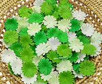 Nava Chiangmai 100 pcs Daisy pétalos de flores de papel Mulberry Artificial manualidades adornos para álbumes de recortes, suministro de boda accesorio Diy, varios colores pétalos de flores - Arteztik
