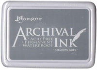 Ranger - Almohadilla de tinta para archivar (2.7 x 3.9 x 0.7 in), color gris - Arteztik

