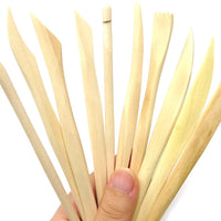 Honbay 10 piezas de herramientas de modelado de madera de doble extremo para cortar, tallar y suavizar arcilla. - Arteztik