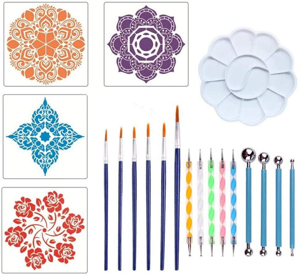 GFNet - Juego de 20 plantillas para pintura de punto de cruz - Arteztik