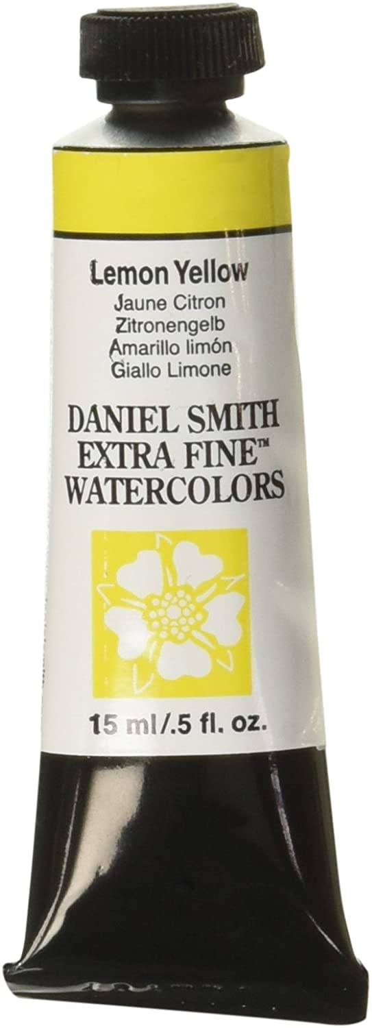 Daniel Smith extra fino pintura acuarela 15 ml tubo, Amarillo Limón - Arteztik