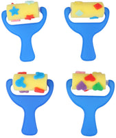 STOBOK - Juego de 8 brochas de esponja para dibujo, para niños, pintura, graffiti - Arteztik
