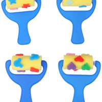 STOBOK - Juego de 8 brochas de esponja para dibujo, para niños, pintura, graffiti - Arteztik