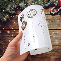Plantillas de pintura huecas de Navidad Onlyoung – 16 plantillas reutilizables de plástico para dibujar pintura en aerosol, incluyendo árbol de Navidad, Papá Noel y reno (7 x 10.25 pulgadas) - Arteztik
