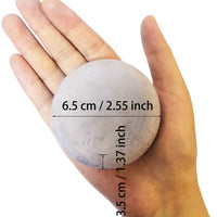 4 cavidades Silione Mandala molde redondo para hacer cemento o yeso piedras para pintura Mandala Dot (1 molde redondo 4 cavidades) - Arteztik