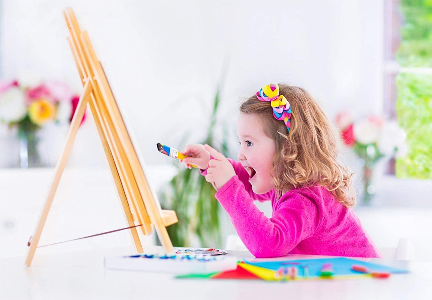 Caballete de pintura para niños: práctico y divertido