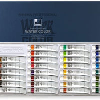 Shinhan Set de tubos de pintura artística acuarelada de 30 colores, 7,5 ml cada uno - Arteztik