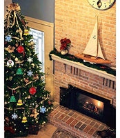 50 adornos de madera sin terminar para decoración navideña y manualidades, 10 estilos de madera sin terminar para decoración de Navidad y manualidades - Arteztik
