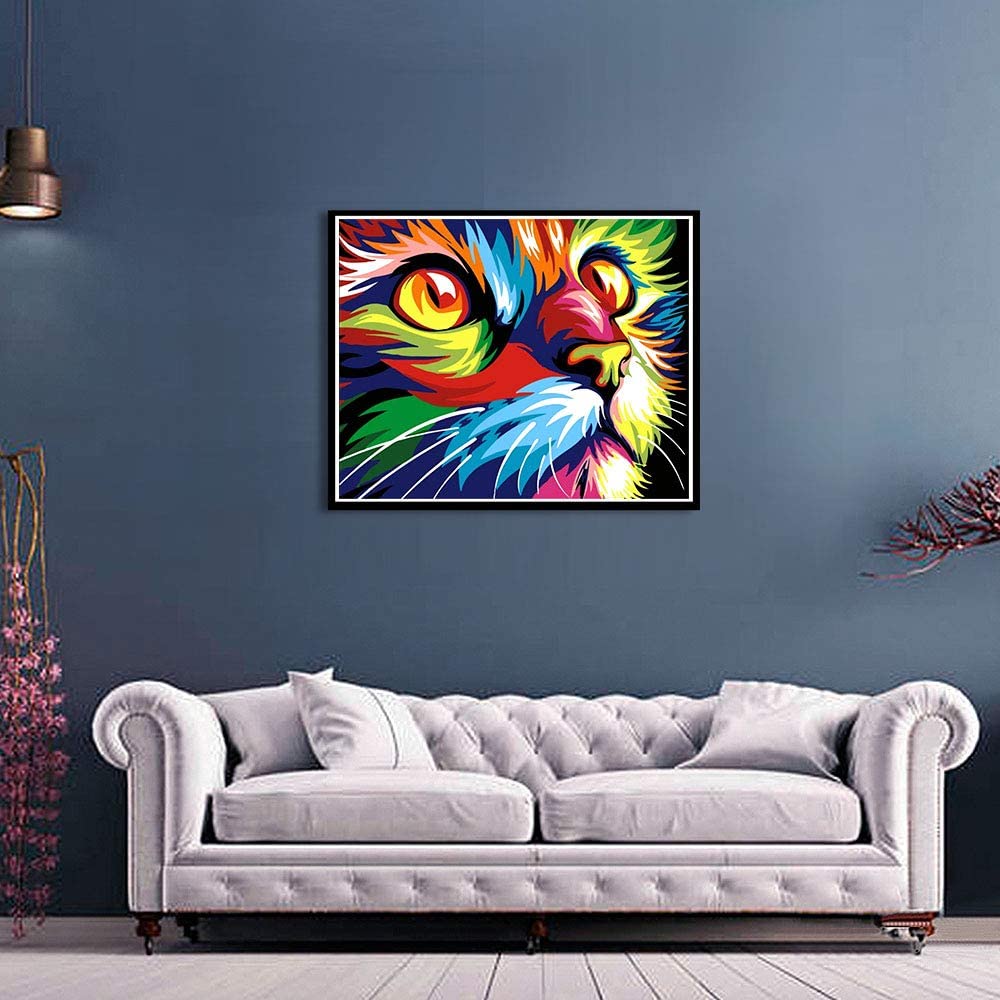 Kit De Pintura Por Números Para Adultos Y Niños - Lienzo 30x40 Cm, Incluye Pinturas Acrílicas Y Kit De Pintura Por Números Para Adultos Y Niños - Lienzo 30x40 Cm, Incluye Pinturas Acrílicas Y