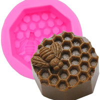 Paquete de 2 moldes de silicona para abejas de cerveza de abeja para manualidades en 3D, velas de cera de abeja, artcrafts, moldes de arcilla de polímero - Arteztik