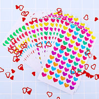 resinta 50 hojas Corazón de purpurina pegatinas día de San Valentín Amor calcomanía decorativo para scrapbooking o Embellishment - Arteztik
