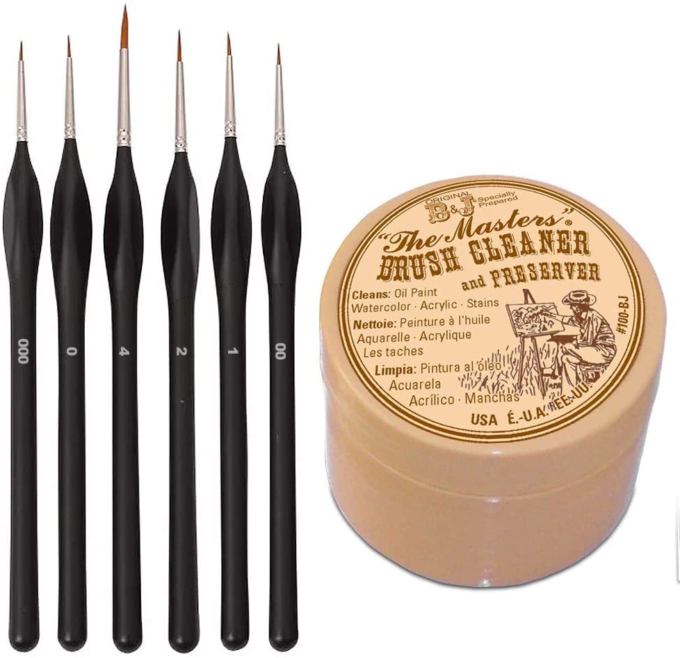 General Pencil Co The Master's Brush Cleaner Limpiador & Preservador de  Pinceles - Pinturas & Pinceles