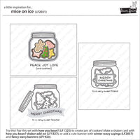 Césped Fawn Cómo has estado? Juego de sellos transparentes para galletas navideñas de 3.9 x 5.9 in (LF2033) - Arteztik