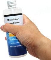 Miraclekoo Kit de silicona para hacer moldes 21.16 oz y Miraclekoo 8 colores de silicona goma pigmento Bundle - Arteztik
