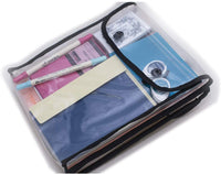 totally-tiffany sello, almacenar y Go Bolsa doble cara, 9 x 11,5 x 2 Pulgadas - Arteztik
