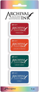 Ranger Archival – Juego de mini Almohadilla de tinta 1 1 - Arteztik